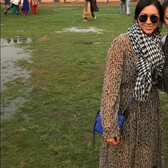 ZARA long floral print dress - Picture 1 of 14